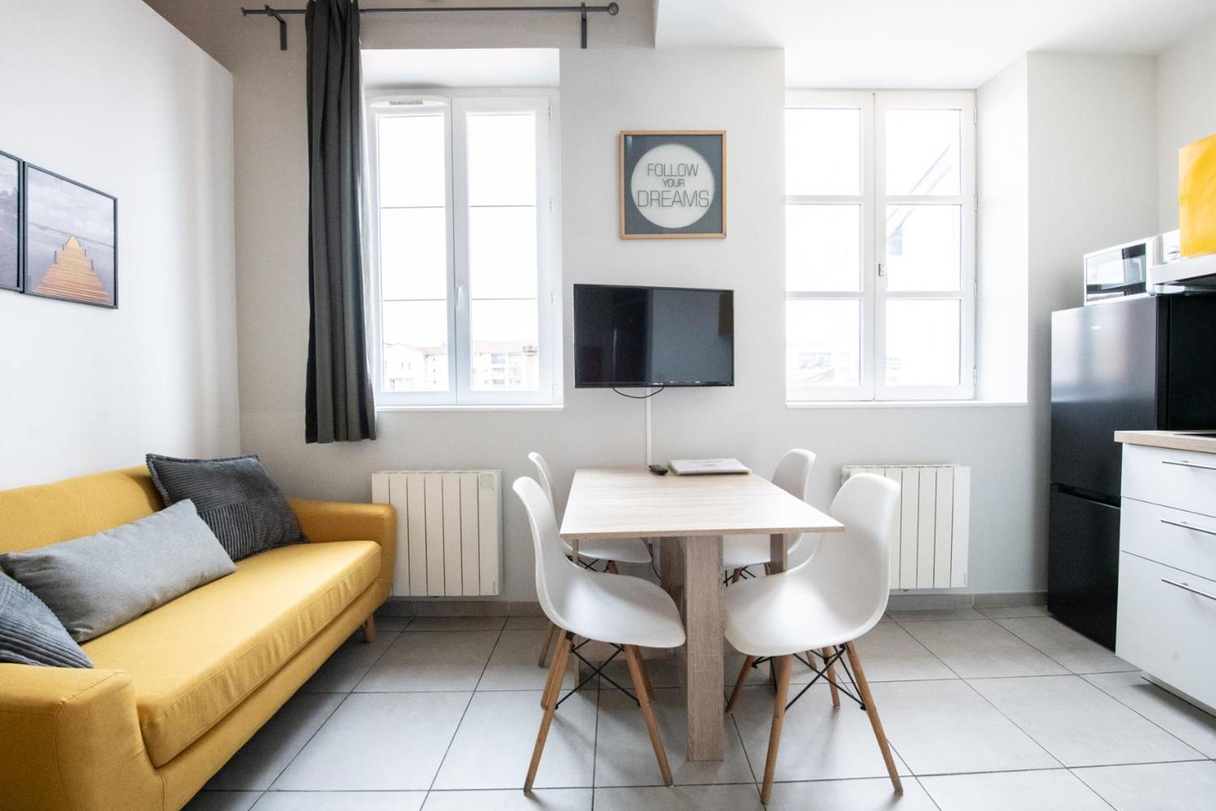Duplex Scandinave A Cosy Et Calme - Lyon Part-Dieu מראה חיצוני תמונה