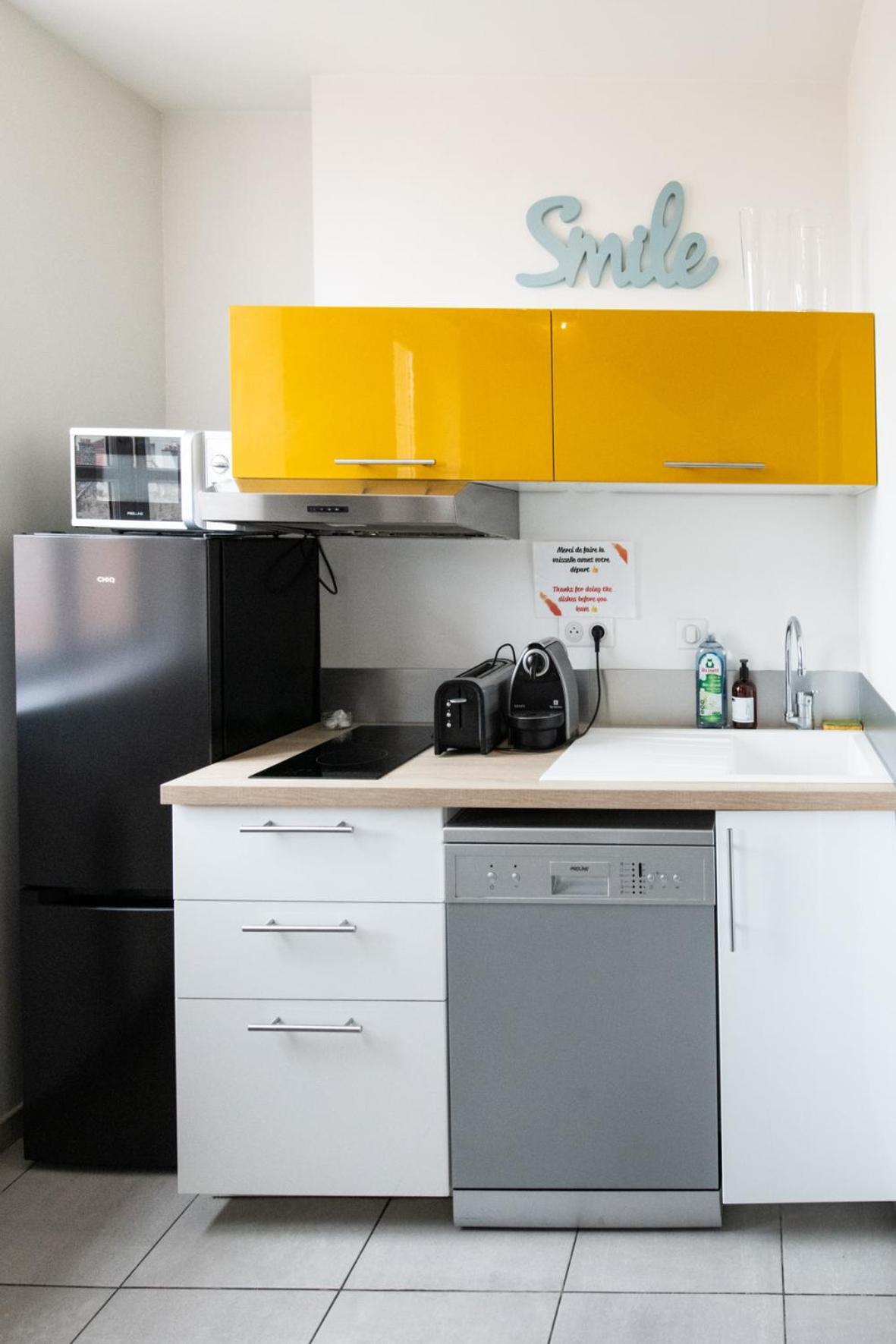 Duplex Scandinave A Cosy Et Calme - Lyon Part-Dieu מראה חיצוני תמונה