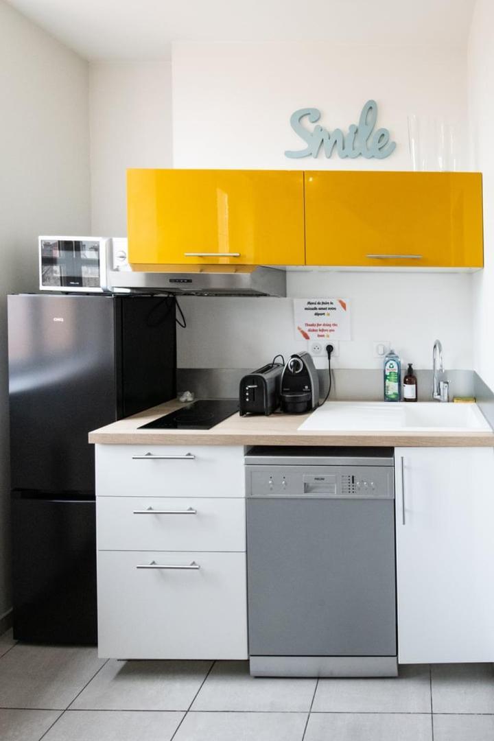 Duplex Scandinave A Cosy Et Calme - Lyon Part-Dieu מראה חיצוני תמונה