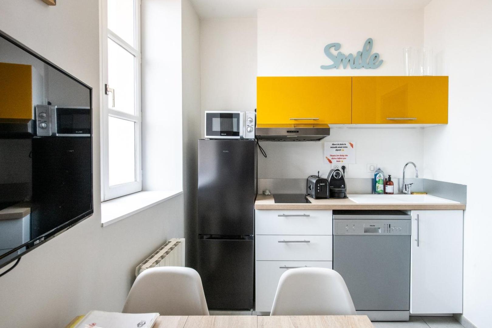 Duplex Scandinave A Cosy Et Calme - Lyon Part-Dieu מראה חיצוני תמונה